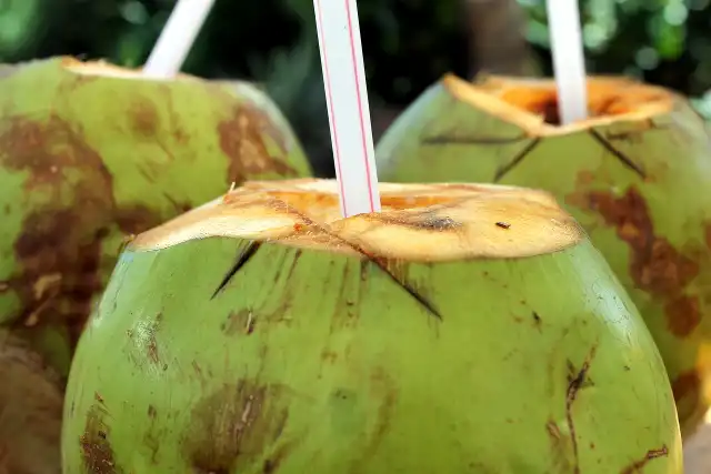 Green coconut water